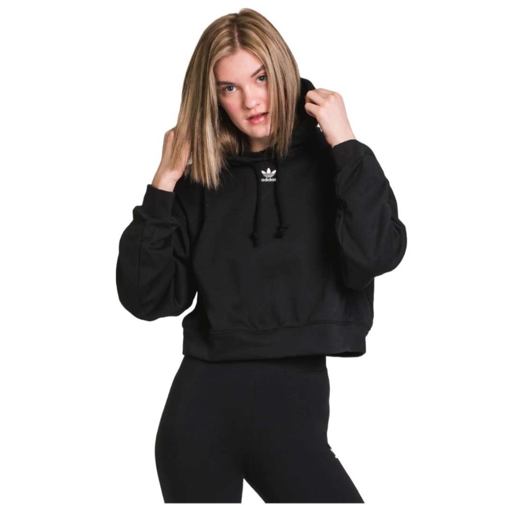 Adidas crop hoodie